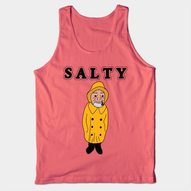 Salty Old Sailor Tank Top by Alissa Carin